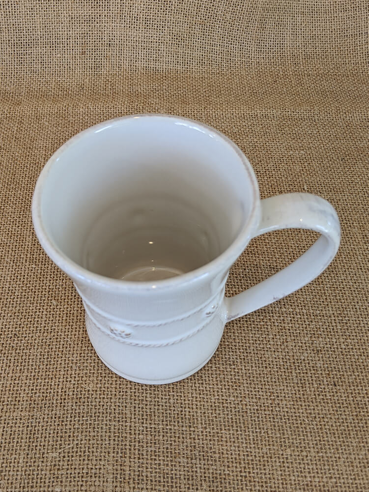 Berry & Thread Mug - Whitewash