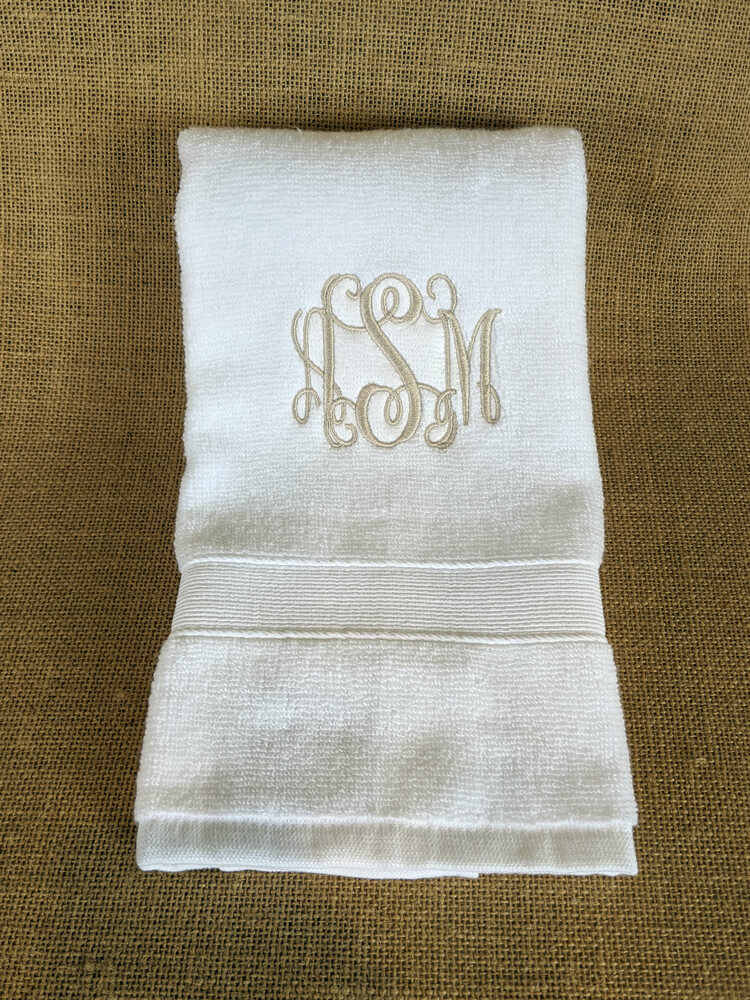 Monogrammed Kitchen Towels