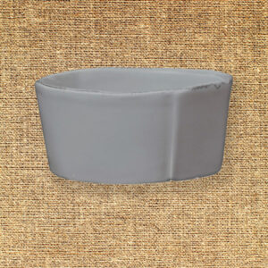 Lastra Gray Medium Serving Bowl by Vietri